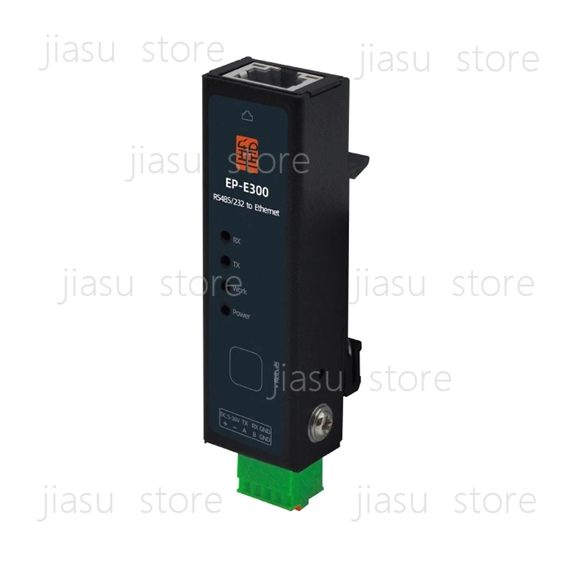 

485 Serial Port Server to Network Port Module Transparent Transmission RS485/RS232/TTL Modbus Gateway Rail E300