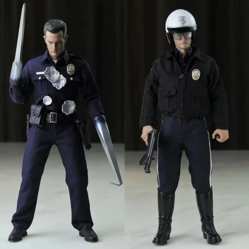 재고 있음 정품 현재 장난감 1/6 로봇 경찰 T1000 모바일 인형 Pt-Sp62 깜짝 생일 선물 모델 컬렉션 취미 장난감 선물