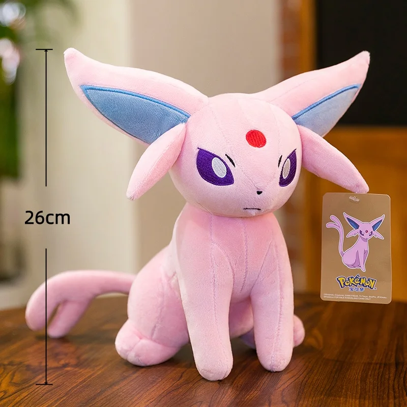 Pokemon Eevee Pluche Schattig Sylveon Umbreon Espeon Leafeon Glaceon Jolteon Gevulde Pop Kawaii Anime Hobby Speelgoed Collectibles