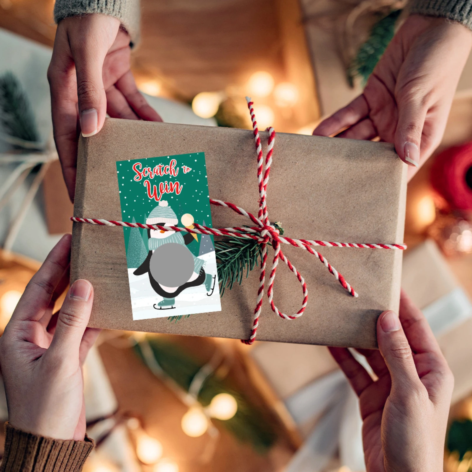 عيد الميلاد خدش بطاقة بطاقة الألعاب مجموعة الكرتون عيد الميلاد عنصر بطاقة لعبة عيد الميلاد لوازم حفلات الأطفال مهرجان هدية