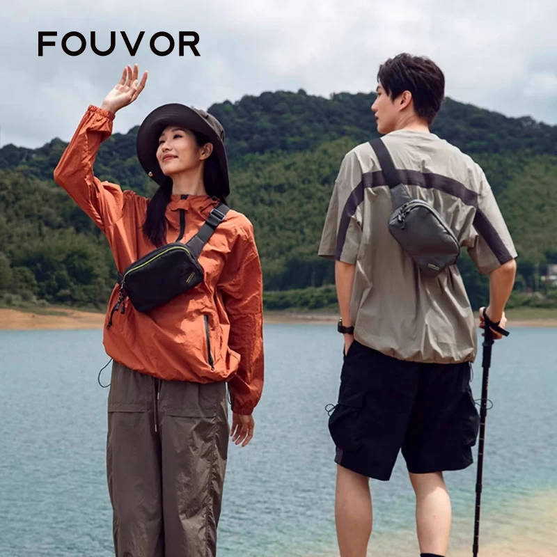 FOUVOR 2026 Trend Small Crossbody Bag Women Lightweight Nylon Fashion Sports Daily Travel Casual Fashion Shoulder Bags 3033-07