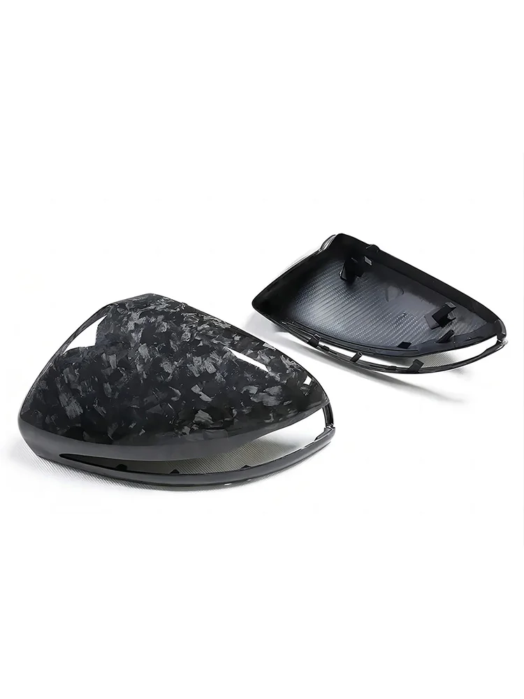 Replacement Rearview Side Mirror Covers Cap For Mercedes Benz W247 H247 X247 B GLA GLB Class Dry Forged Carbon Fiber Shell