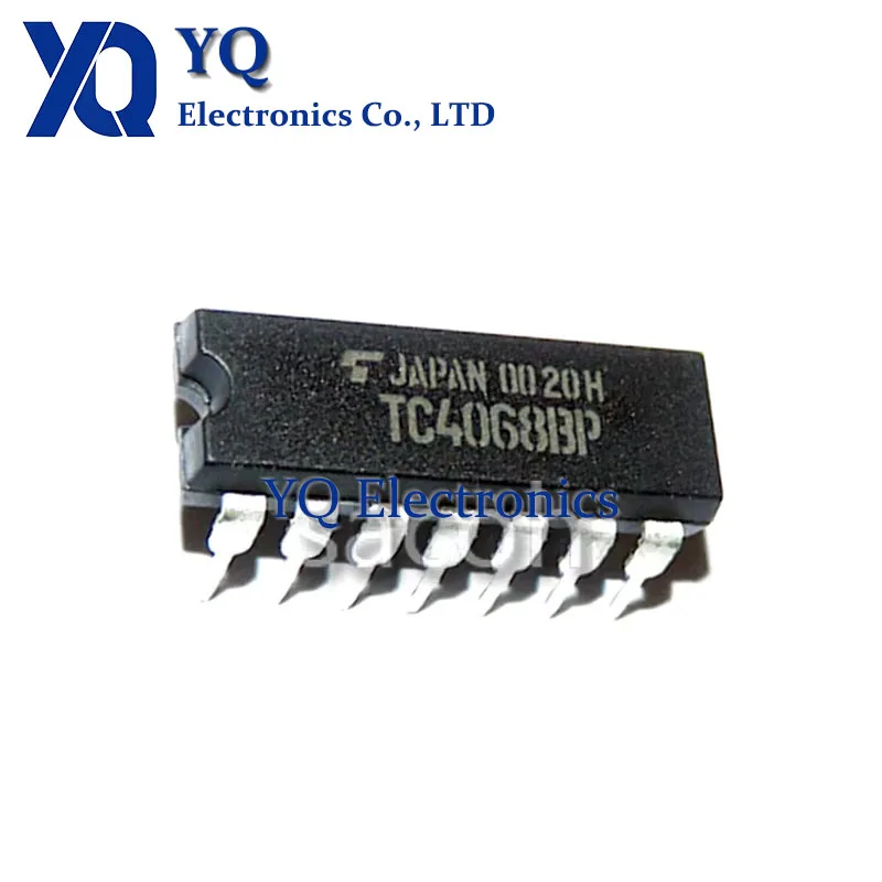 10PCS/lot New OriginaI TC4068BP TC4068 or TC4063BP or TC4066BP or TC4069UBP DIP-14 Quad Bilateral Switch