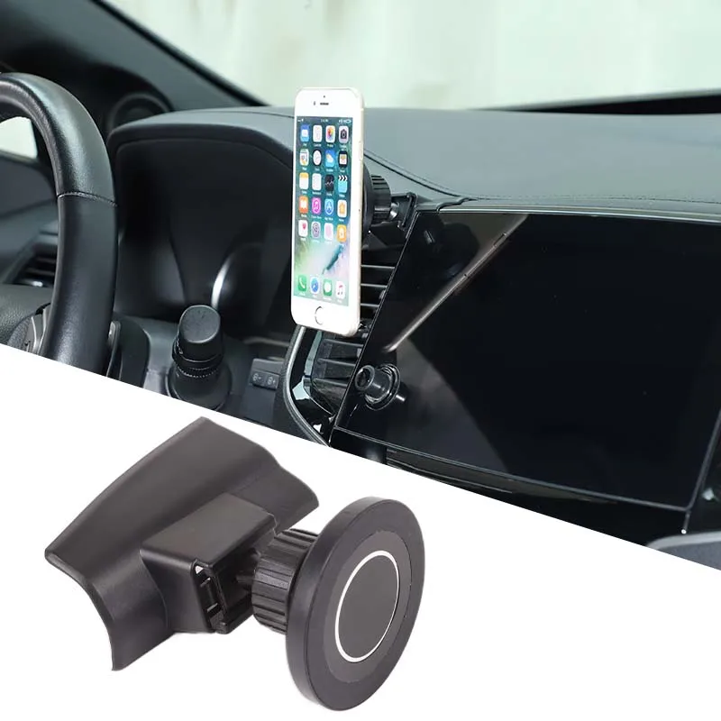 Car Accessories Phone Holder Wireless Charger Gravity Sensing Auto Grip Magnetic Bracket For Honda Pilot 2016-2022