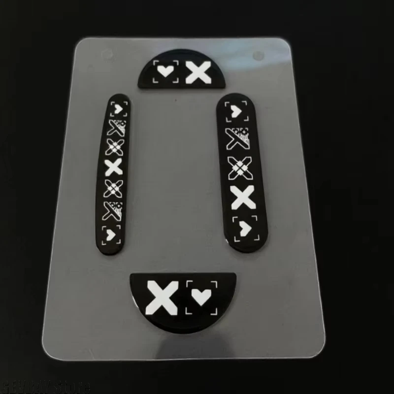 Pattini per mouse in vetro per Logitech MX Master 3/3s Tappetini per mouse Liscio Durevole Sottile 2.5D Bordo curvo Accessori per mouse