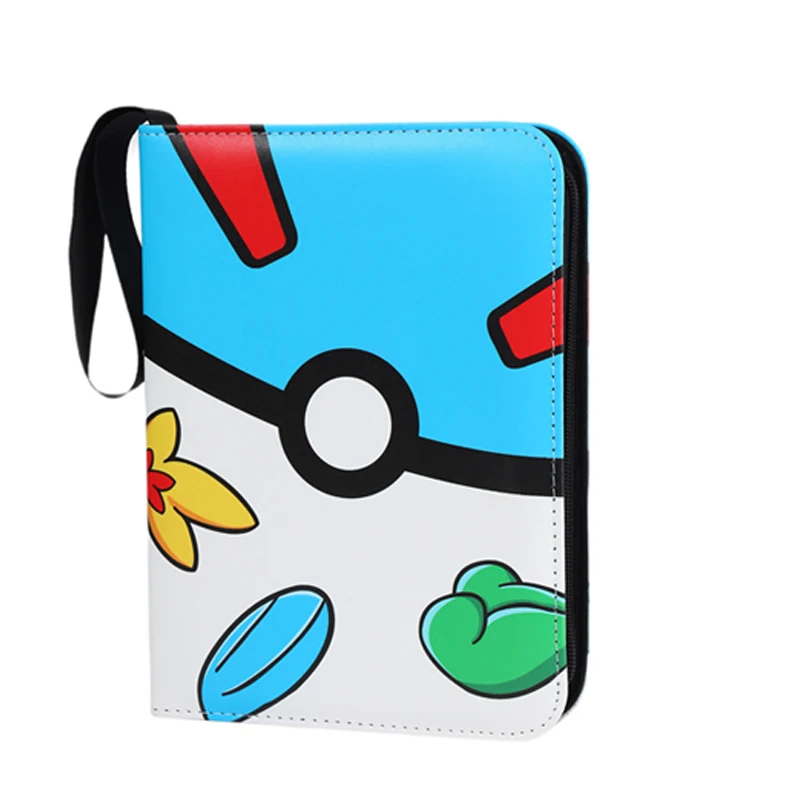 Hot-- 400PCS *Poke moned!!!Album Binder Photocard PU Zipper Photo Album Carte Holder Toy Collection Folder Letters Cards' Hobby - view 3
