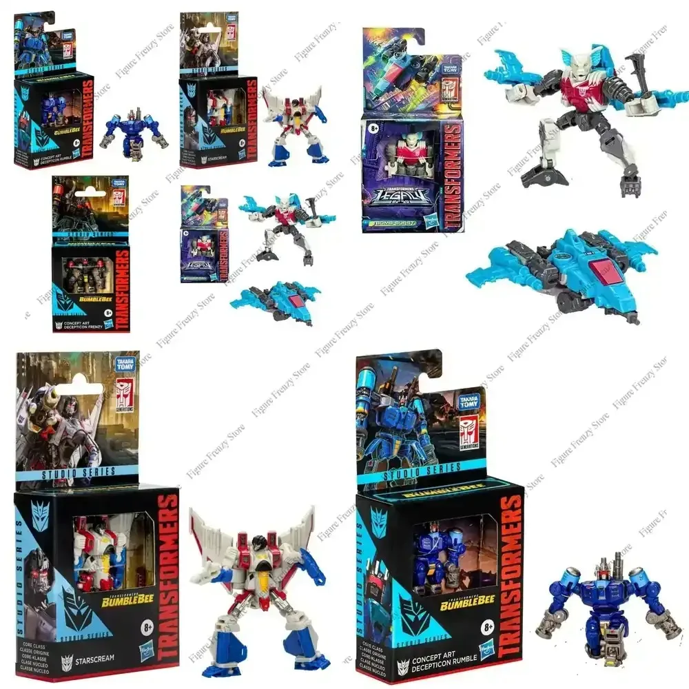 Специальное предложение на игрушки Takara Tomy Hasbro Transformers: Бамблби G1 Movie Core Class, Френзи, Рамбл, Старскрим, Бёрст, Аниме