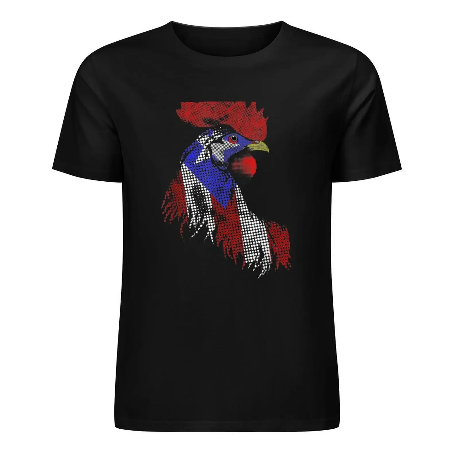 Puerto Rican Rooster Gallo Bandera Puerto Rico Rooster Flag T-Shirt custom t shirt graphic t shirt vintage mens fashion