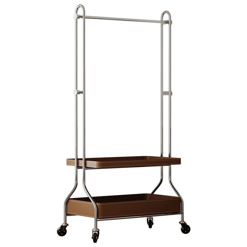 

Nordic hanger floor-to-ceiling coat rack bedroom open wardrobe removable hanger bedside rack multi-function