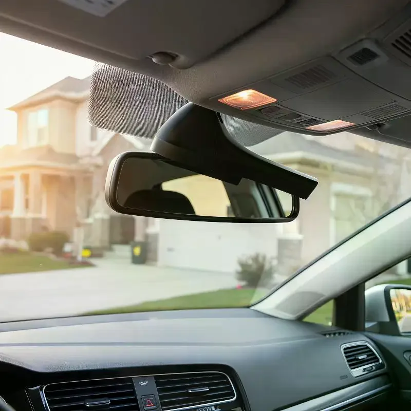 Restore Auto-Dimming Function! Golf 7 MK7 Anti Dazzle Mirror Shield Rain Sensor Housing, Base Fixing Frame Wiring Pipe