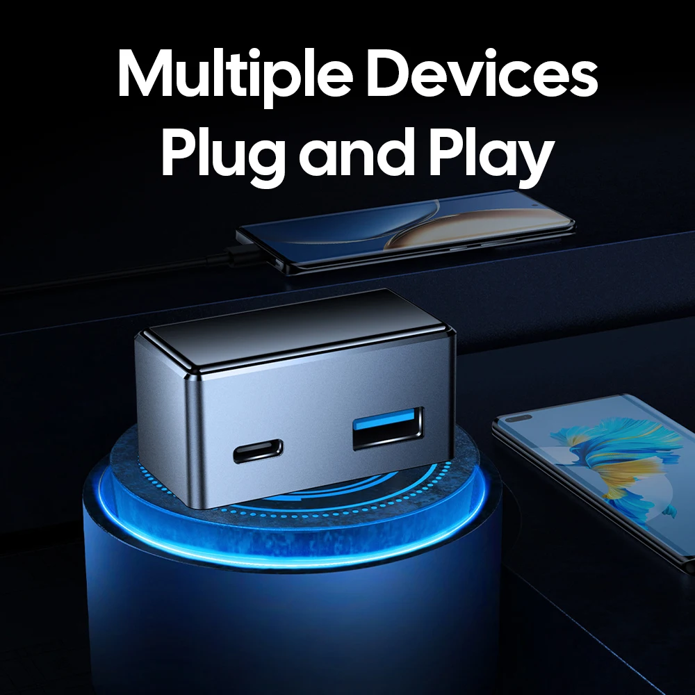 For Tesla Model 3 Highland 2024-2017 Model Y Launch 2025-2020 X S OBD Adapter Charging Splitter USB and TYPE-C Port Charger