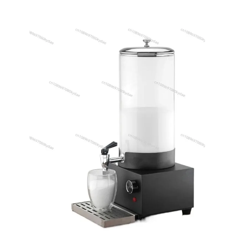 

7L Commercial Electric Glass Beverage Dispenser Hot Cold Milk/Coffee Juice Tank Home