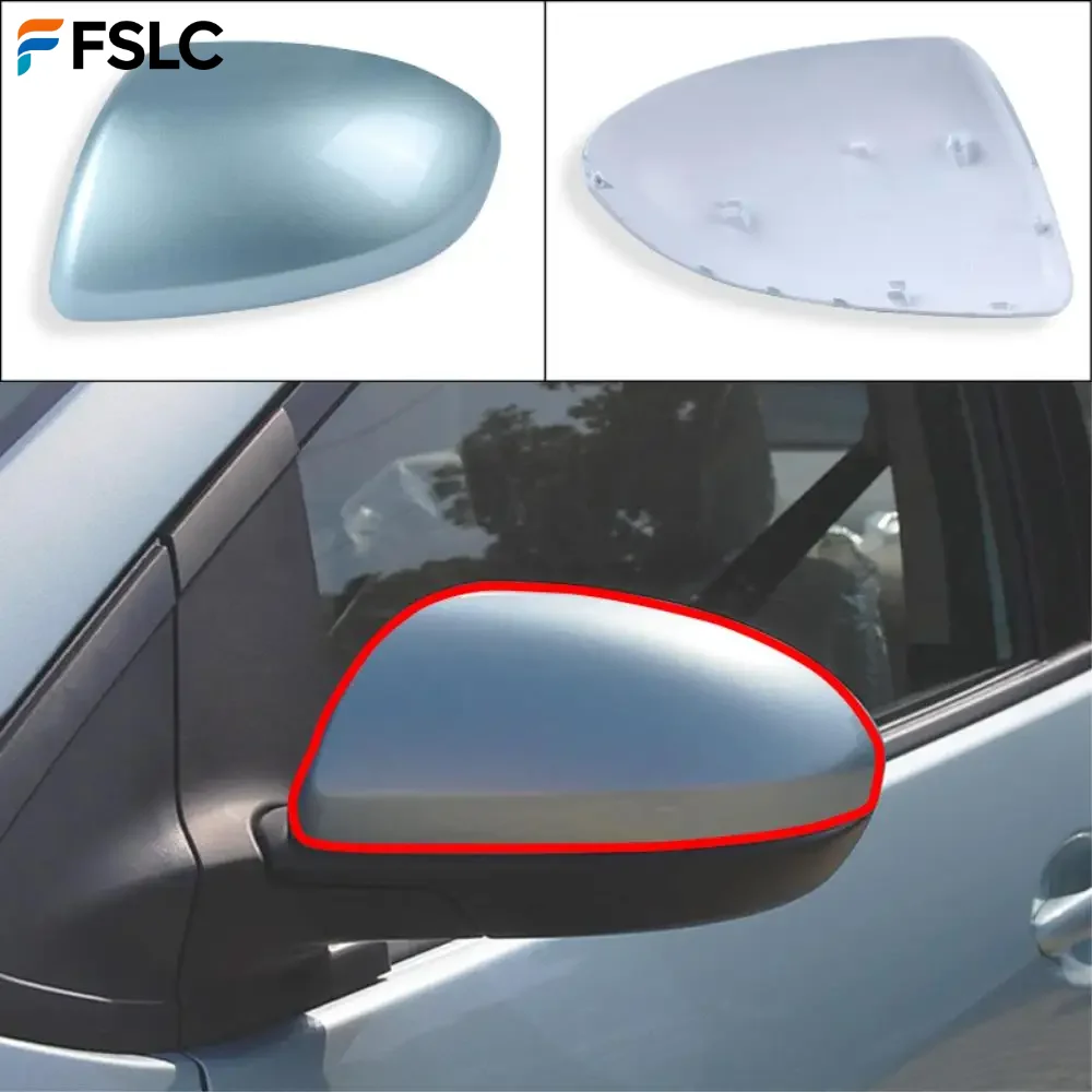 

⭐Genuine⭐ 2Pcs Ice Blue Rearview Mirror Covers For Mazda 3 BL BM 2009-2012 Mazda 2 DE 2009-2012 Door Wing Mirror Caps