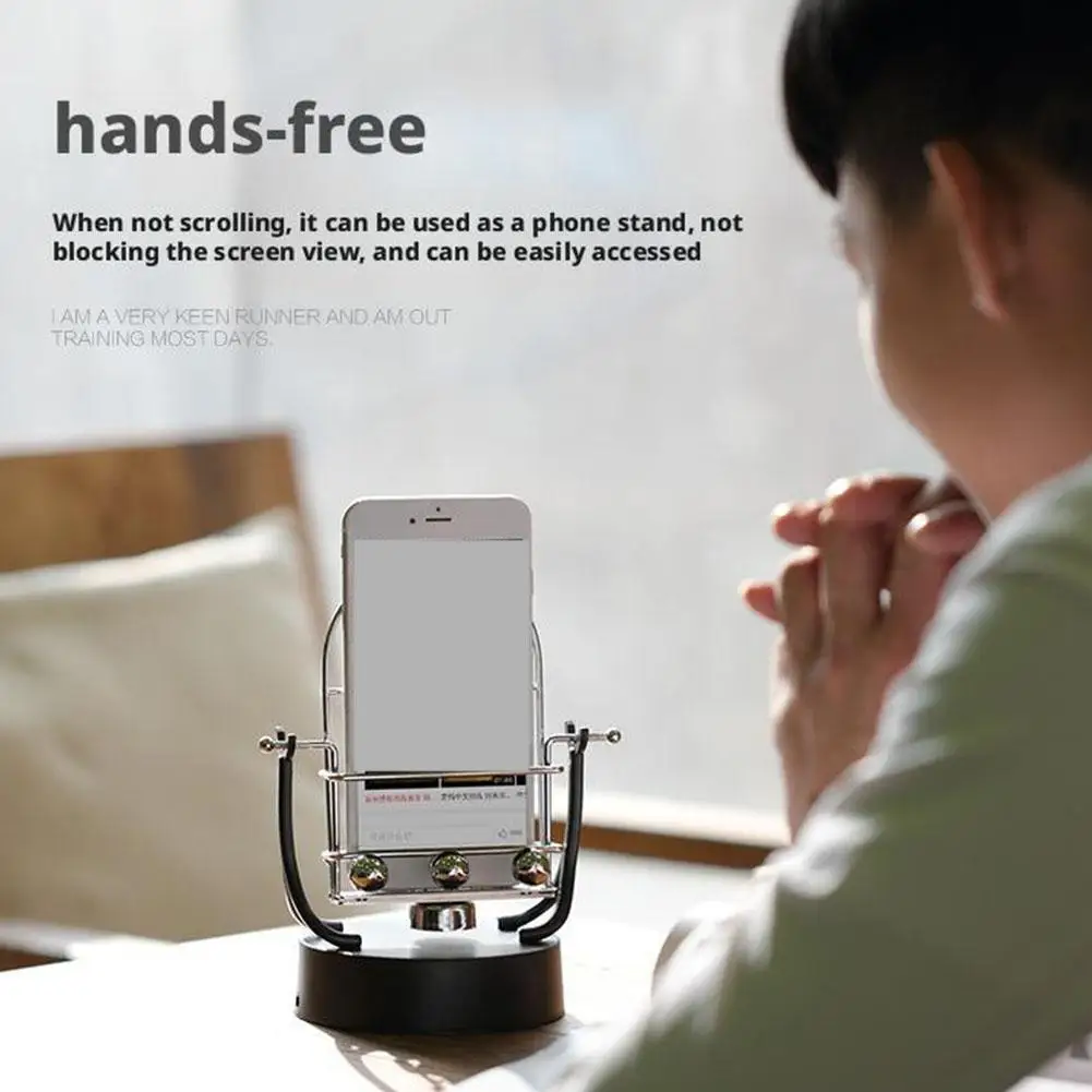 Mobile Automatic Rocking Device Movement Steps Counter Stepper + Data Cable Counting Steps Mobile Phone Automatic Swing Device