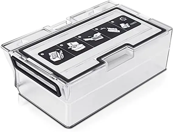Vacuum Parts Dust Box Compatible with Xiaomi Roborock S7 T7S T7S Plus Robot Vacuum Cleaner Dust Bin Spare Parts