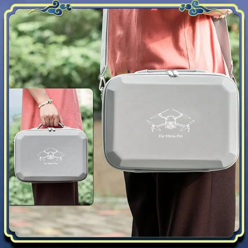 

Portable Suitable For DJI Mini 4 Pro Dedicated Shoulder Bag Drone Accessories Handbag Hard Shell Carrying Box Storage Box