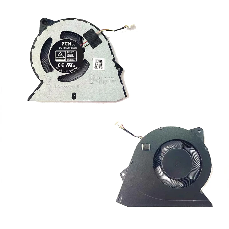 

For Inspiron 15 3510 3511 3515 3520, Vostro 3510 3420 3250 Laptop CPU Cooling Fan P/N: EG50040S1-CQ71-S9A 0RFF51