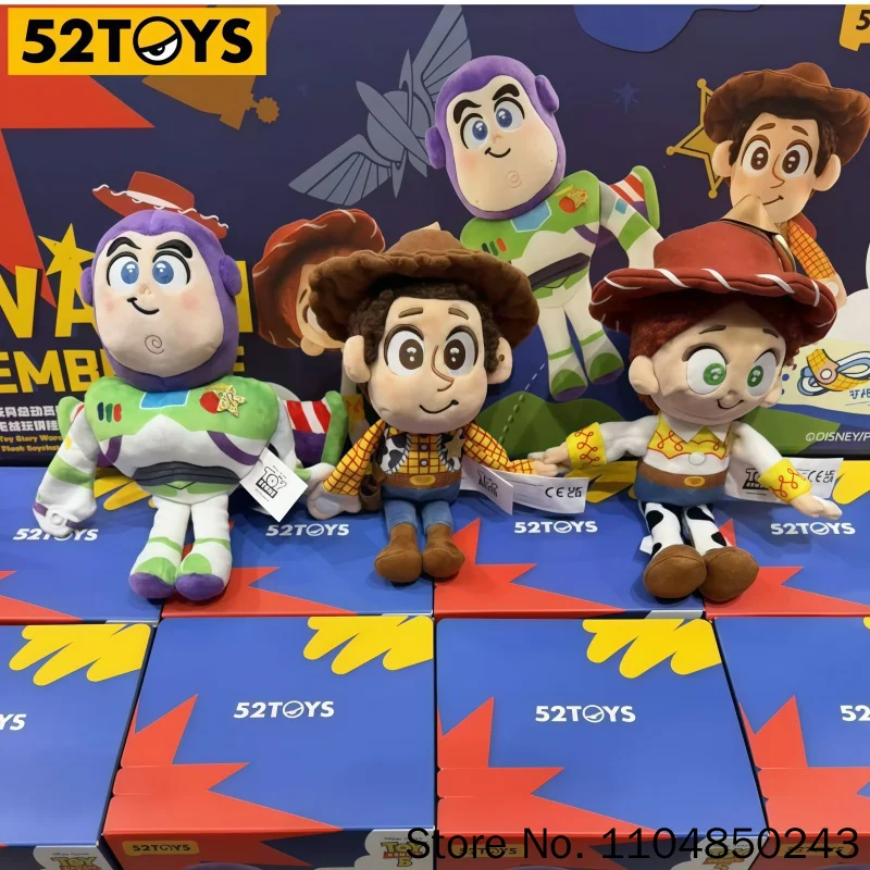 52toys Toy Story Warm Embrace Serie Blindbox Kawaii Charm Anime Schlüsselanhänger Hängefigur Mystery Box Sammlerstück Geschenk