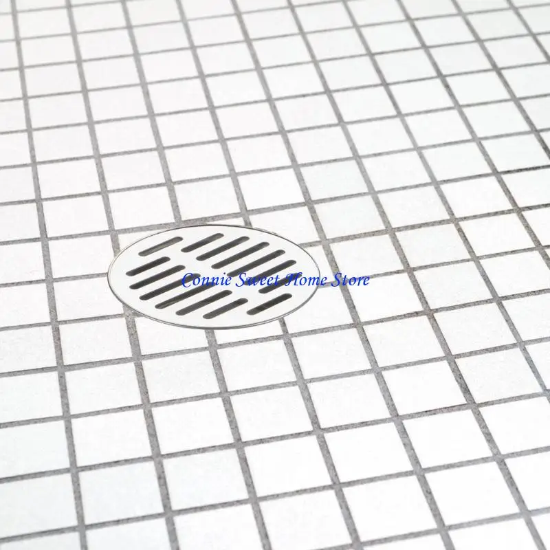 LXAF Sturdy Round Drain Covers for Hotel and Bathroom Daily Use Easy Installion