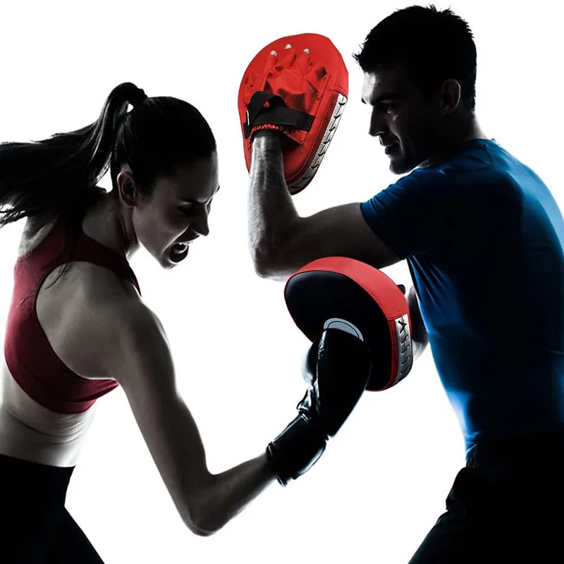 Muay Thai Boxing Training Bags Gym Boxing Punching Bag Boxer Gloves Paw Kickboxing Fitness Equipment Paws Sports Accessories