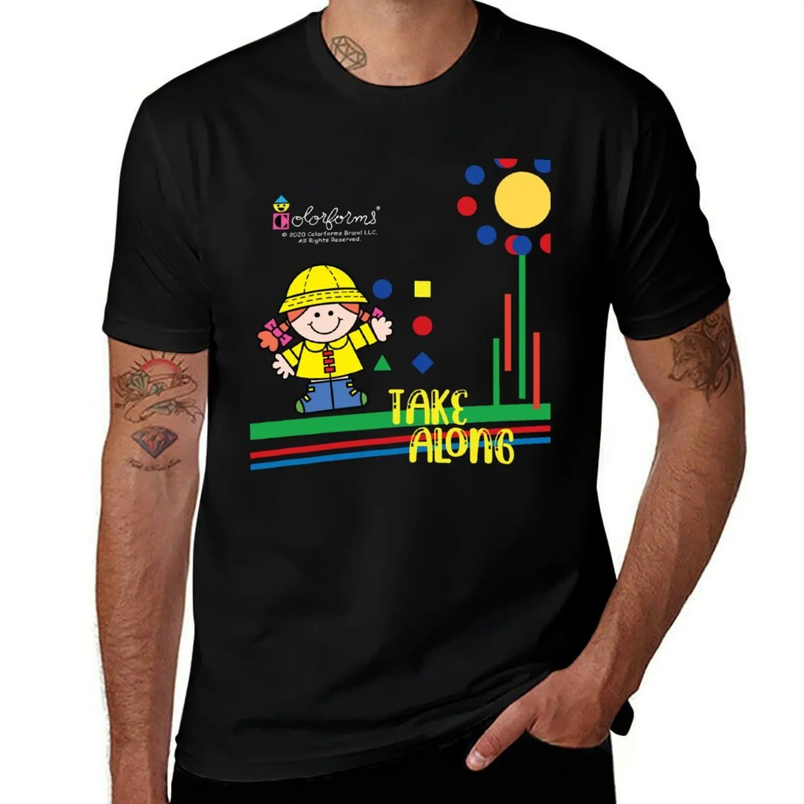 

Colorforms: take along! T-Shirt custom shirt anime clothes graphics tshirts for men
