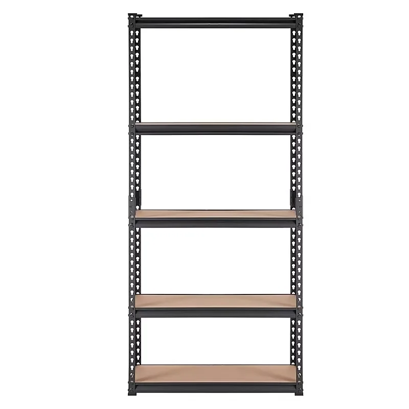Heavy duty 5-layer adjustable shelves Household metal storage Warehouse tools No bolts Rivet stacking racks