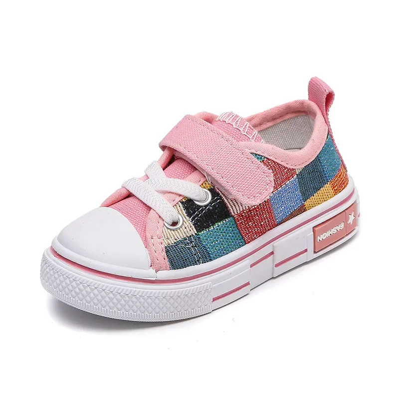 Spring Autumn Child Sport Shoes Male Female Small Sneakers Children Casual Shoes Breathable Baby Canvas Shoes Brand Kids Boots