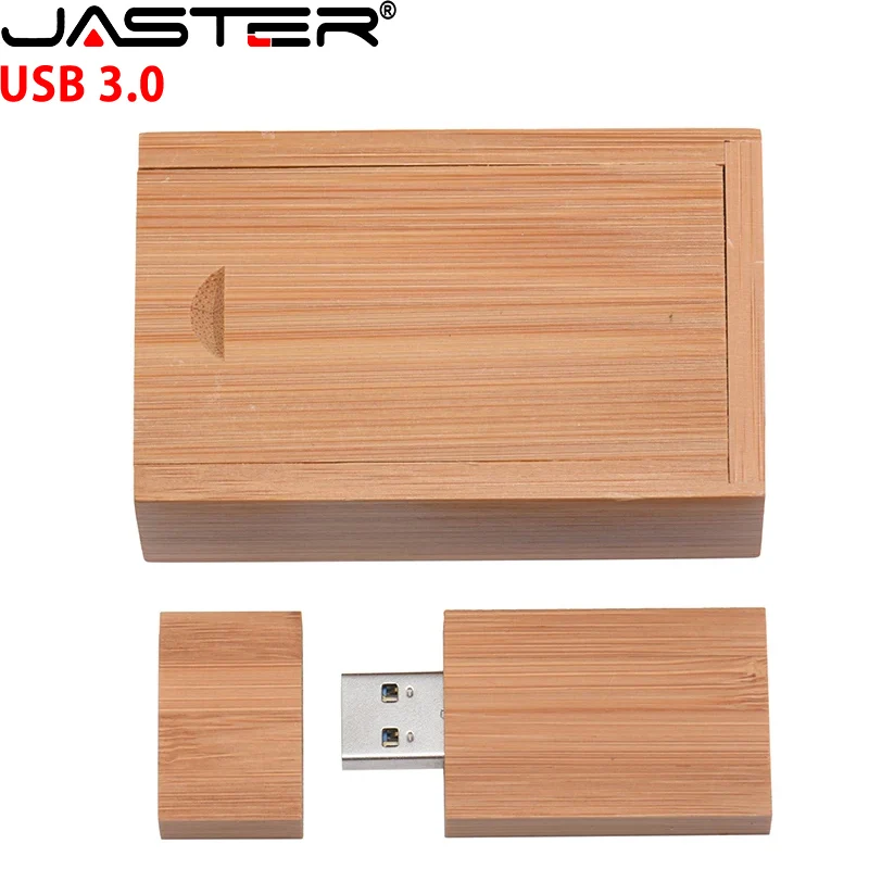 

JASTER Большая красная древесина USB 3.0 флэш - накопитель 128 ГБ Высокоскоростная ручка с деревянным ящиком 64 ГБ Бизнес Подарки Память 32 ГБ