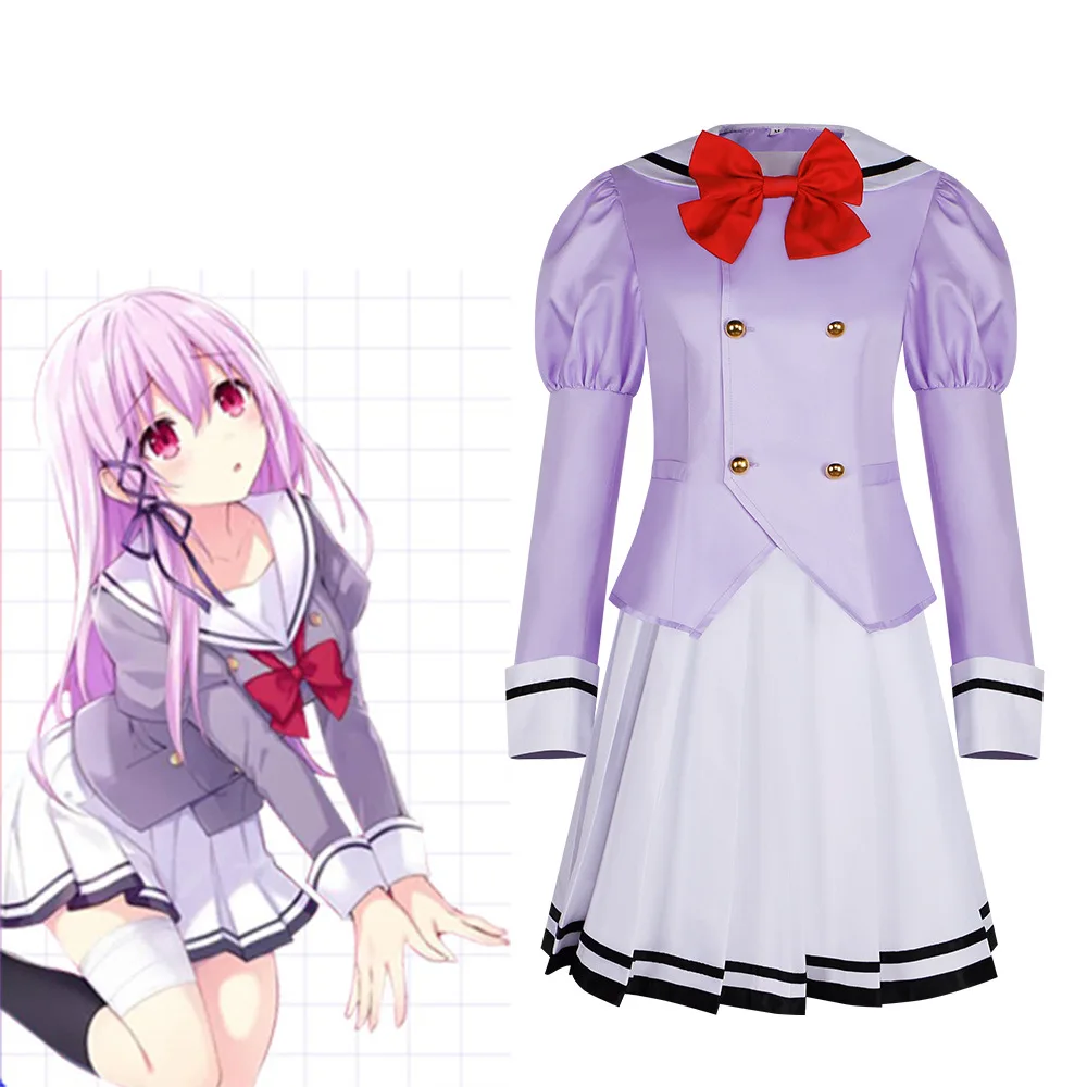 

Engage Kiss Contract Kiss Cosplay Costume Mokone School Uniform JK Costume Complete Set Of Cosplay Performance Costume