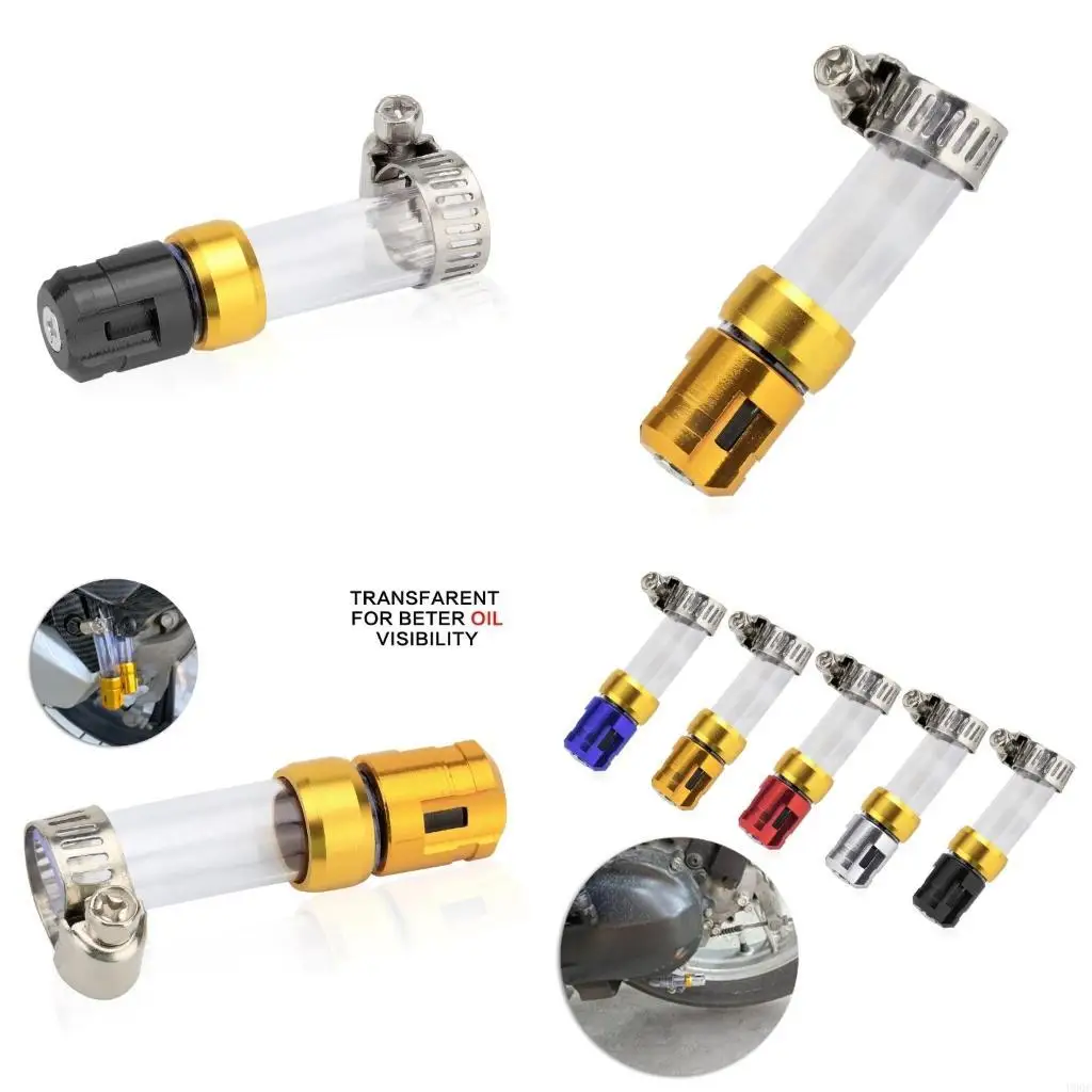 Motorcycle Air Drain Pipe With Alloy Caps For Enhances Engine Efficiency New