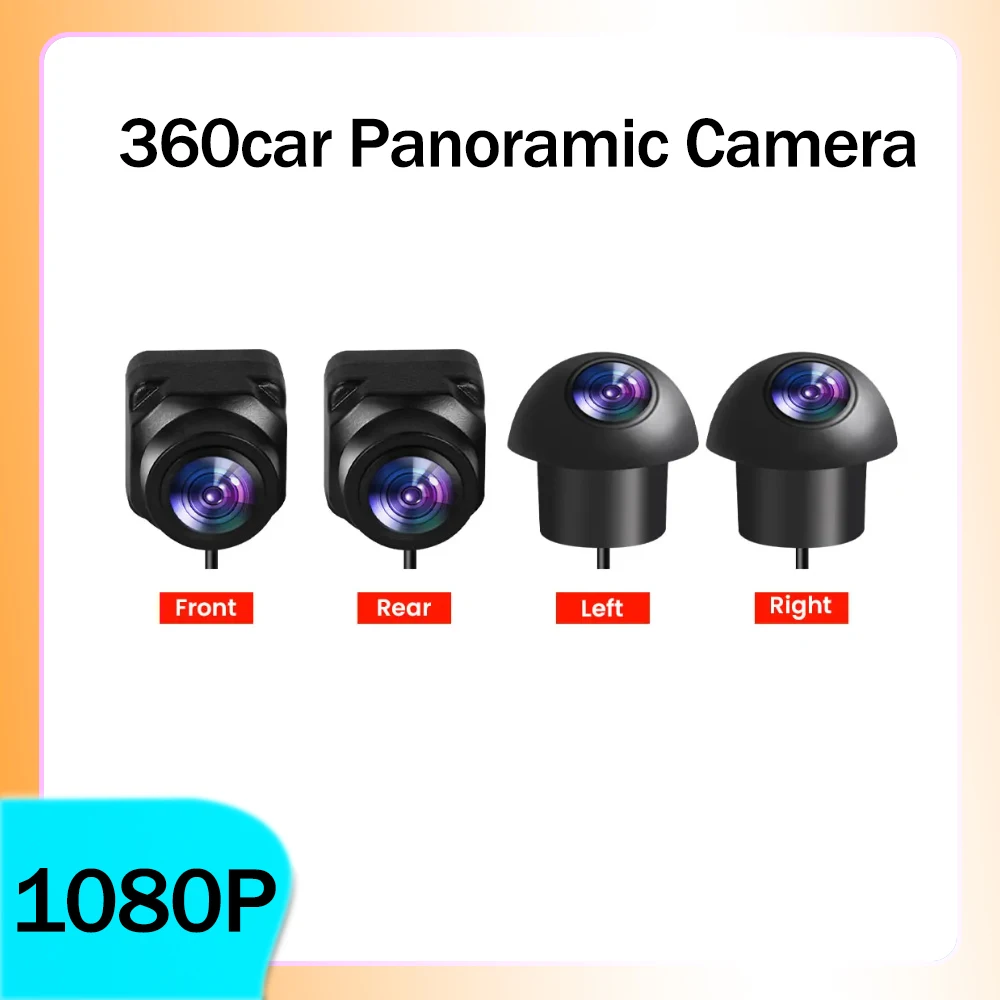 

Car mounted panoram 3D 360 4 Camera AHD 1080P 720P Car Surround View Camera System Reverse Camera