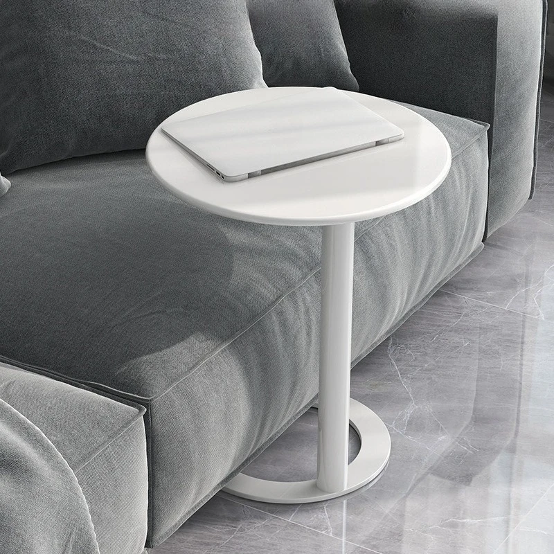Nordic Side Table Instagrammable Round Coffee Minimalist Sofa Accent Interior Trend Scandinavian-Inspired Multifunctional