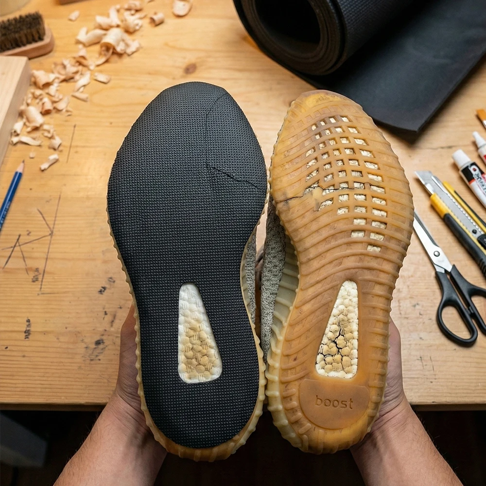 No-adhesive Anti-slip Sole Stickers Mute Cushion Insoles Repair Outsole Insoles Men Women Shoes Wearable Pads Shoe Accessories