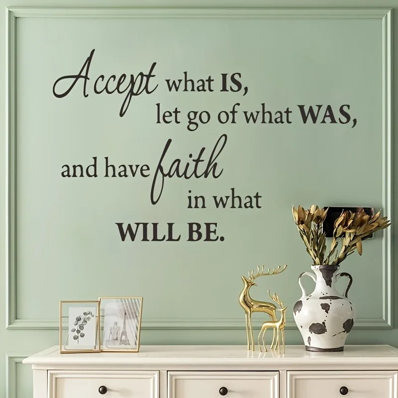 1PC nice word Sticker Waterproof Vinyl Wallpaper Home Decor Wall Stickers Vinyl Art Decals For Home Decor Decoration