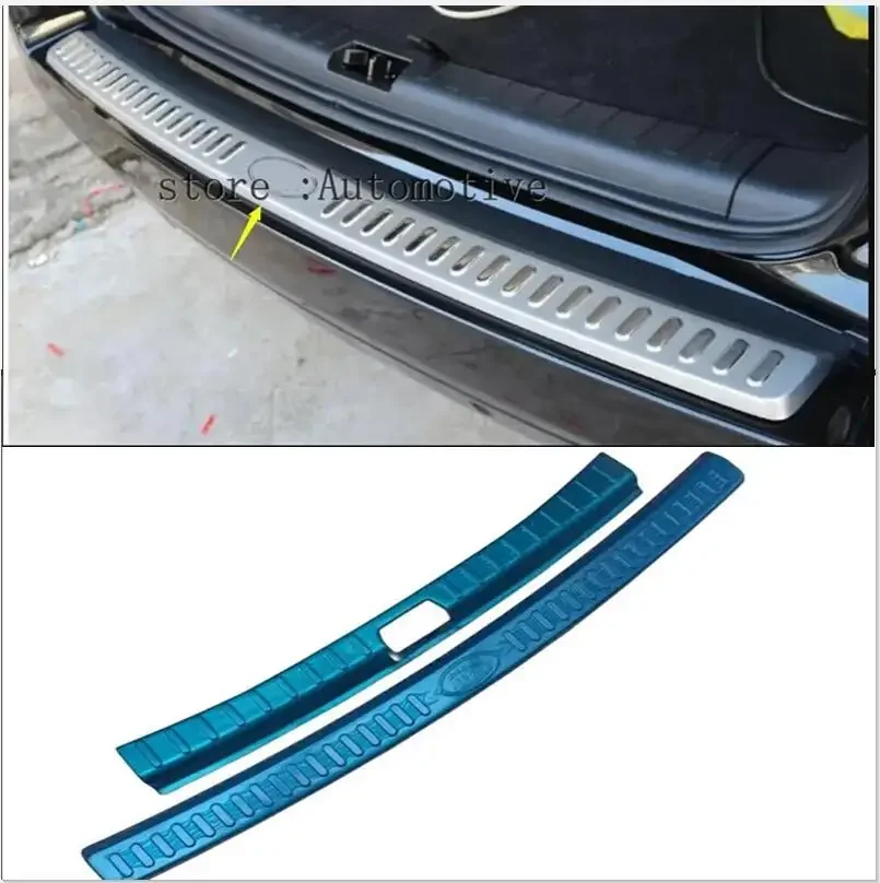 

2006-2015 for landrover Freelander 2 rear bumper protecting sill/scuff plate,rear trunk door sill,interior or exterior, 2pcs