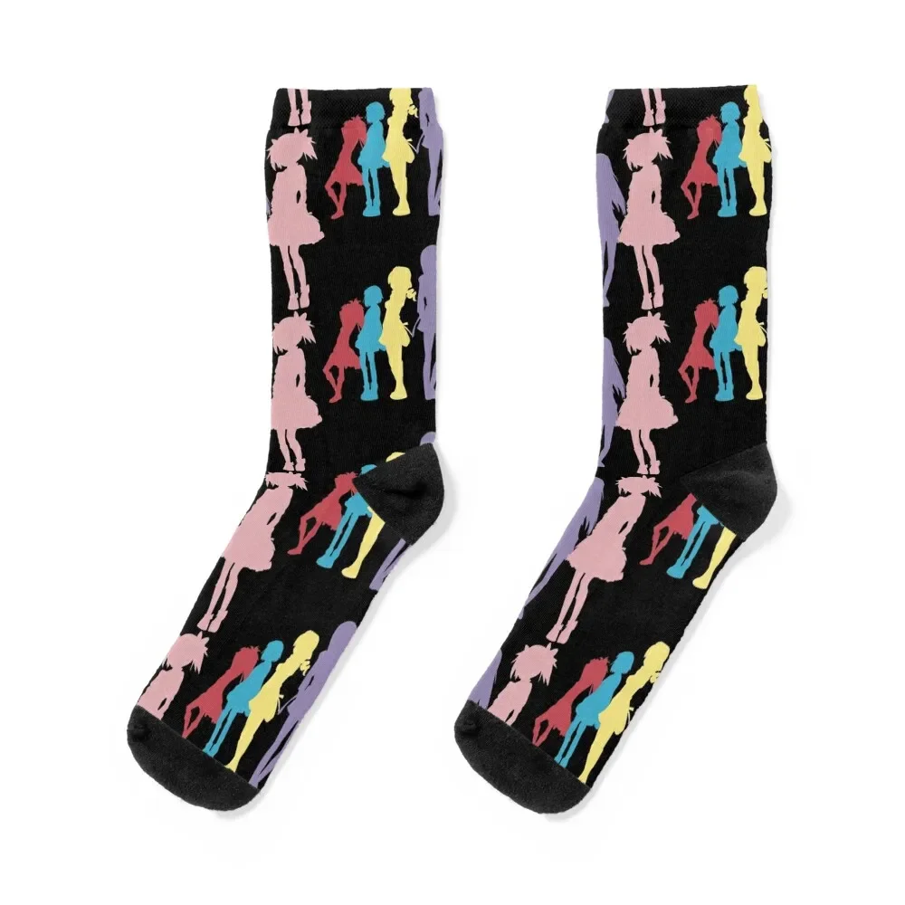 Madoka - Let's fight together Socks short luxe Man Socks Women's