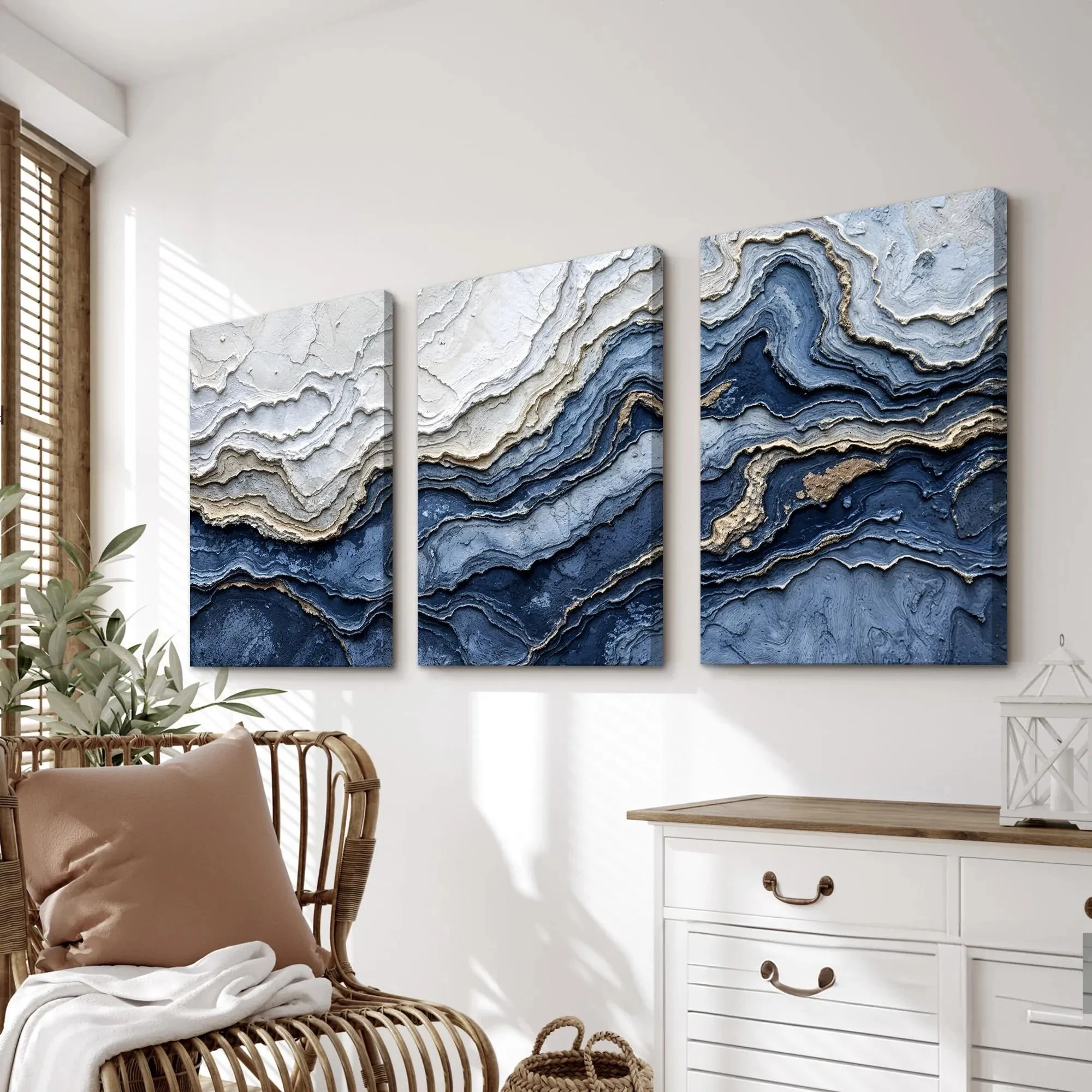 Conjunto de 3 Peças de Arte Ab - Home Fragrance Ocean Breeze avaliação e preço