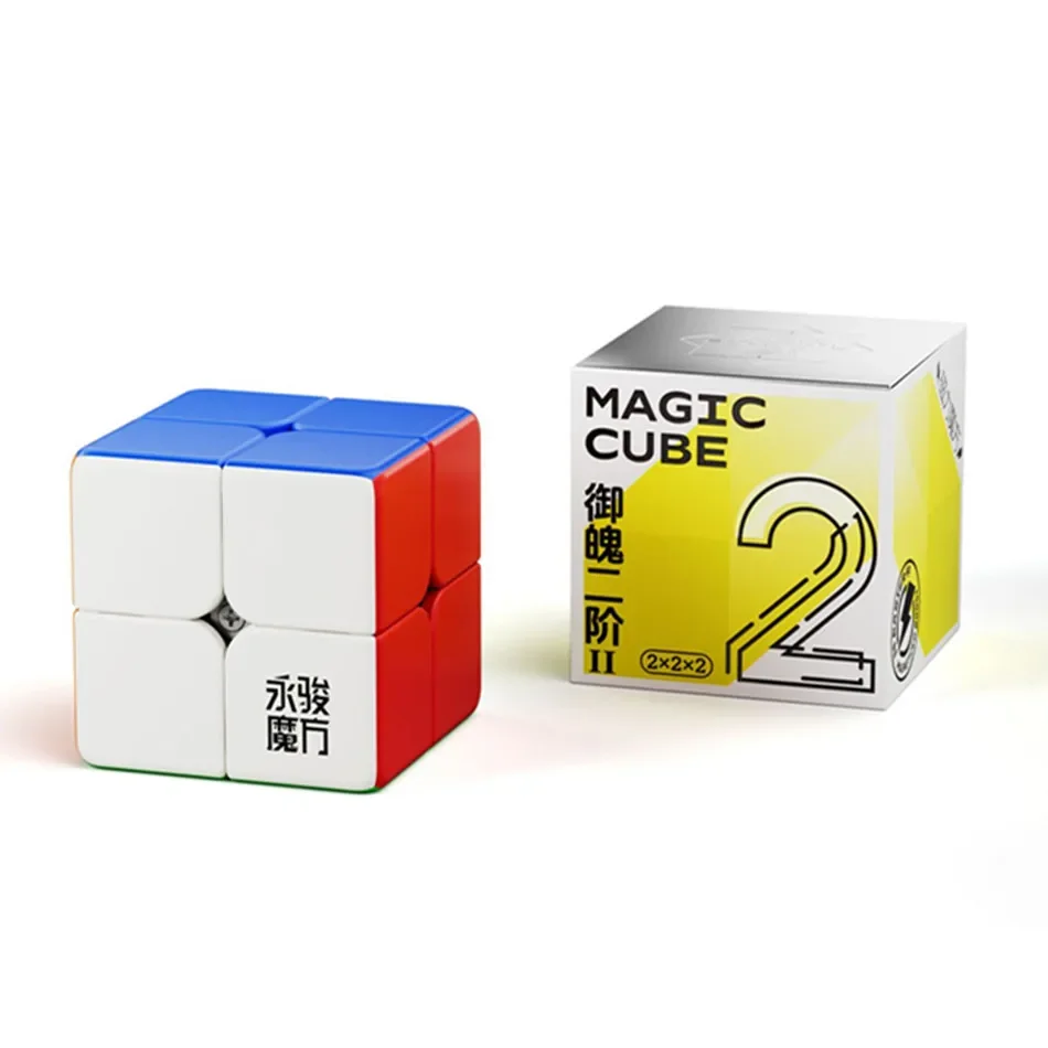 [JudyCube] YJ Nieuwe YuPo/YuLong/YuSu II Magnetische 2x2 3x3 4x4 Stickerloze Speed Cube YongJun Magische Kubus Puzzel Cubo Magico