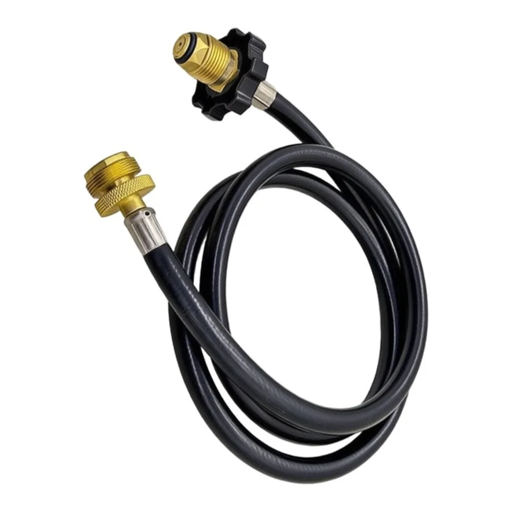 6FT Rubber Propane Hose Adapter For 20LB Cylinder For Mr Heater For Buddy For Coleman Grill Griddle Camping Gas Connection
