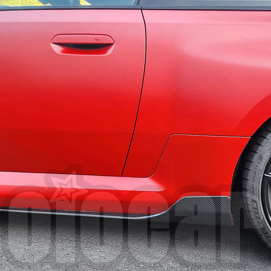 oiomotors High Quality TRE Style Pre-preg Dry Carbon Side Skirts for BMW G87 M2