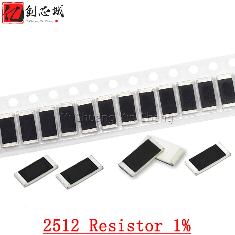 50PCS 2512 SMD resistor 1% 0R ~ 10M 1W 0 1 10 100 150 220 330 470 ohm 1K 2.2K 10K 100K 220K 1R 10R 100R 150R 220R 330R 470R 1M