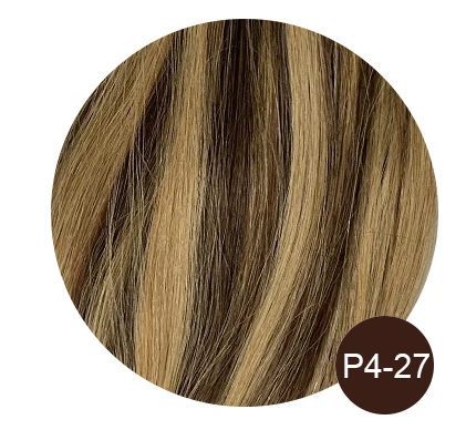 Rechte Keratine Platte Tip Capsule 100% Echt Haar voor Vrouwen Hoge Kwaliteit Platte Tip Haarverlenging Menselijk Haar Natuurlijk 613 #   Ombre