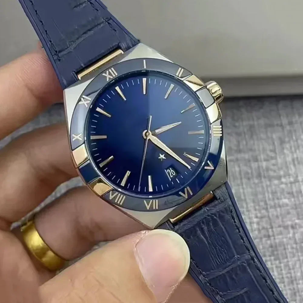 ساعة ميكانيكية أوتوماتيكية بالكامل فاخرة 2025 سلسلة الجيل الجديد ساعة متعددة الوظائف للرجال والنساء من العلامة التجارية القديمة