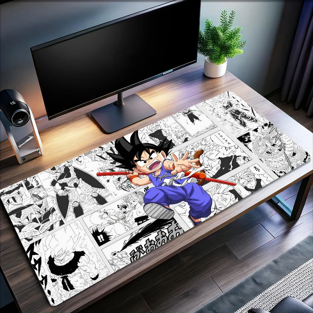 Mouse Pad Son Non-slip Cool Lockedge Office Dragon Student Gaming Thickened Large Writing B-Ball Funny Cushion Goku MousePad