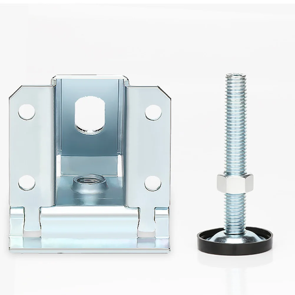 

4pcs Adjustable Feet Table Leg Extenders Levelers Cold Rolled Steel For Cabinets Tables Chairs Heavy Duty Leveling Legs