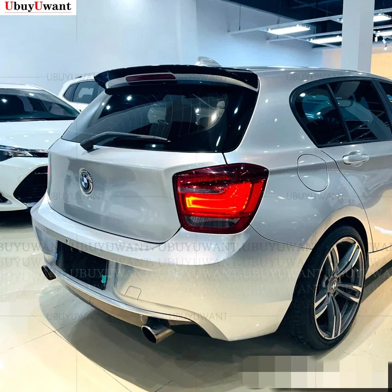 

For BMW F20 Spoiler 2012 - 2018 1 Series 116i 120i 118i Car Styling ABS Plastic Unpainted Color Rear Roof Lip Spoiler For F20