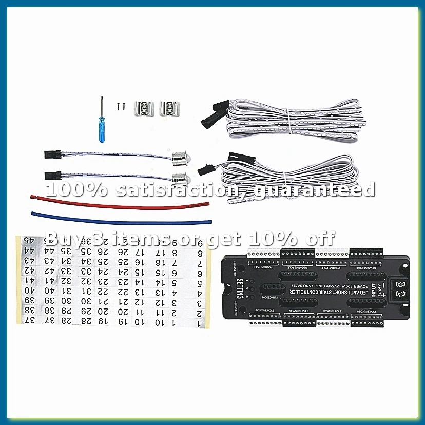 For Stairs Flexible Strip Indoor LED Motion Sensor 32 Channels Adjustable Brightness DC 12V 24V Stair Light Controller-A56M