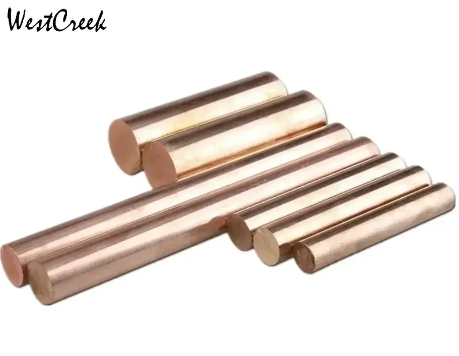 WESTCREEK 22mm 25mm C5191 Qsn6.5-0.1 phosphor copper stick phosphor bronze rod phosphorous bronze bar phosphorized copper anode