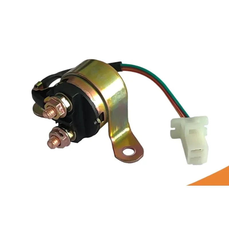 High Quality Motorcycle Starter Relay Solenoid Valve Compatible with Haojue 650NK 700CL-X 800MT Reliable Ignition Switch