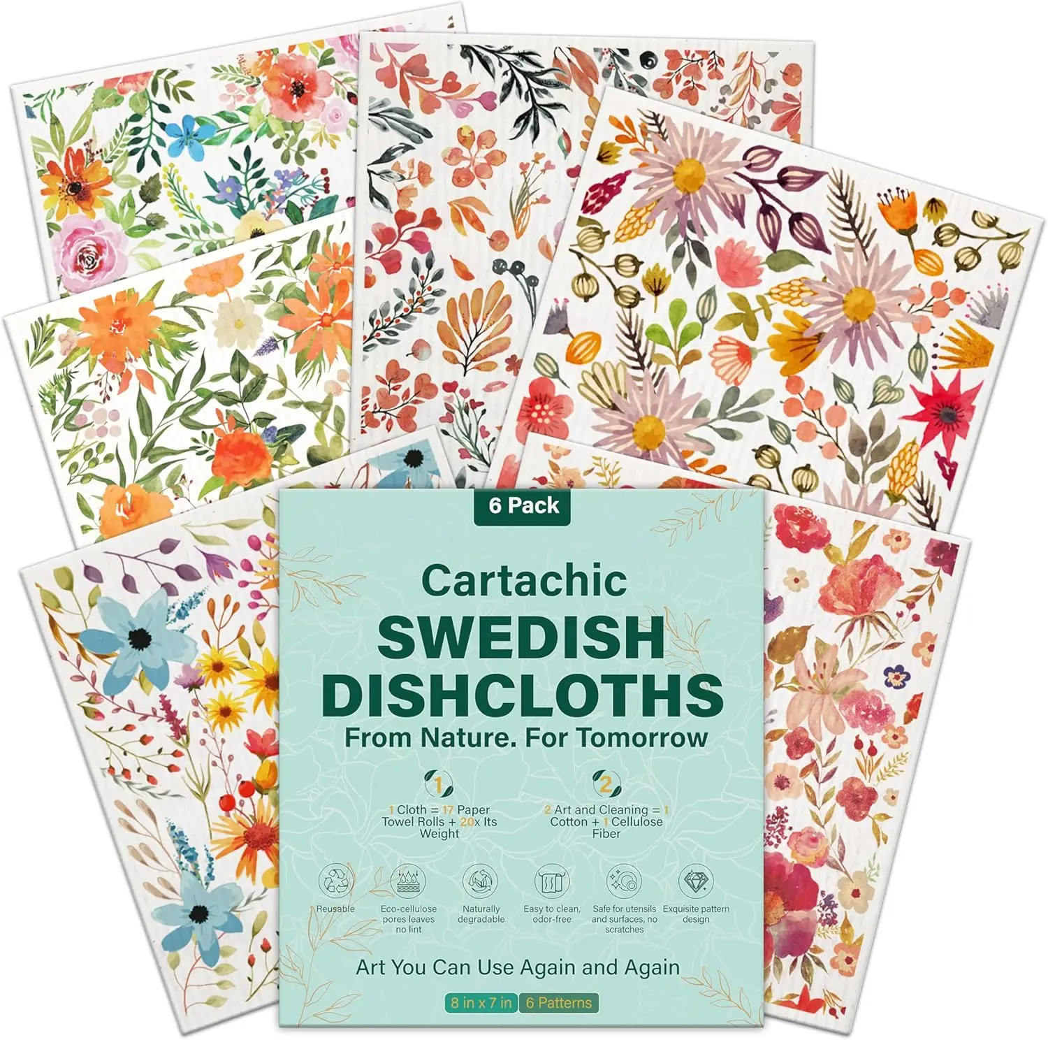 

Шведские кухонные тряпки, многоразовые моющиеся чистящие кухонные тряпки